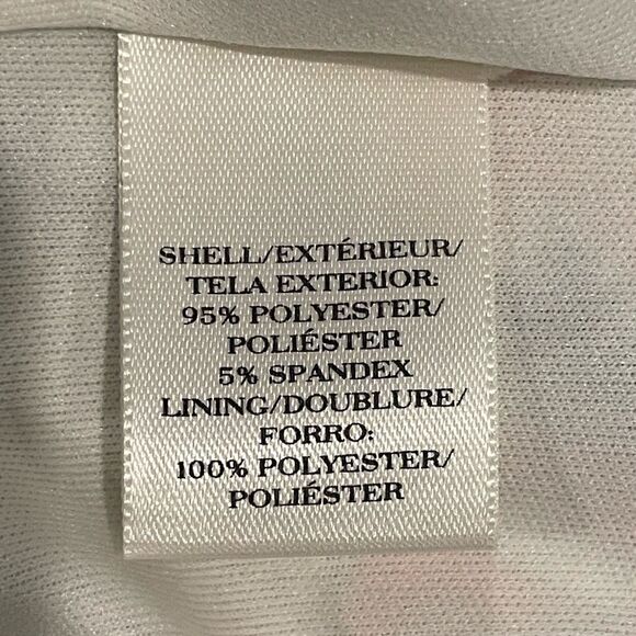 Ann‎ Taylor Sleeveless Keyhole Midi Sheath Dress Orange Blue White Paisley 12P - Picture 8 of 9